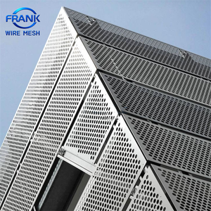 Láminas Metálicas Perforadas <span class=keywords><strong>de</strong></span> Acero Galvanizado Directo <span class=keywords><strong>de</strong></span> Fábrica, Múltiples Colores para Fachadas Exteriores y Muros Cortina - Corte y Soldadura - Product Image 4