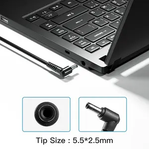 Original 180W 19,5 V 9.23A 5,5*2,5 MM cargador de CA adaptador de ordenador portátil para <span class=keywords><strong>MSI</strong></span> GS63 GS65 GS66 GS73VR <span class=keywords><strong>GF65</strong></span> GS43VR 7RE 2017, 1/2" - Product Image 6