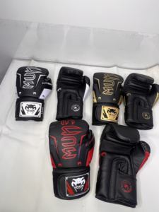 Gants de boxe et de kickboxing en <span class=keywords><strong>cuir</strong></span> PU à doigts entiers pour l'entraînement - Product Image 3