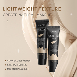 Laikou Skin Tint Base de Maquillaje con Cobertura Ligera, Niacinamida y <span class=keywords><strong>Rosa</strong></span>, 30g - Product Image 2