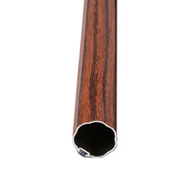 Tringle de douche en aluminium, rail de rideau en aluminium
