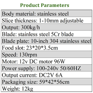 Rebanadora Comercial Totalmente Automática para Plátano Macho, Mini Rebanadora para Chips de Plátano, Cortadora de Plátano Verde - Product Image 6