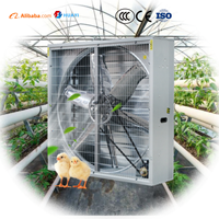Serre de 20 pouces, 24 pouces, 30 pouces, 40 pouces, 48 pouces, 50 pouces Ventilateur push-pull pour ferme avicole, grande serre industrielle