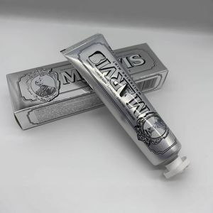 Dentifrice pour adultes Marviss saveur menthe blanche 85 ml, nettoyage chimique de base, boîte originale de célébrité d'Internet, lot de 6 - Product Image 1