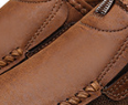 Mocassins pour hommes à semelle épaisse en PU, doux pour la peau, style décontracté, doublure en maille, tendance mode printemps-été - Product Image 4
