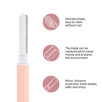 Rasoir et Tondeuse à Sourcils Double Face Minimaliste 2-en-1 Portable pour Supermarchés et Marques de Beauté (Vente en Gros)
