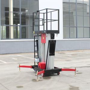 Có thể gập lại giàn giáo điện nâng nền tảng nhà máy trực tiếp nâng trọng lượng nền tảng đôi Cột Buồm nâng thẳng đứng - Product Image 3