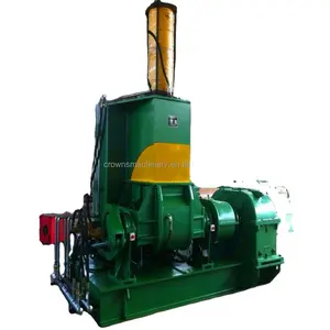 Rubber mixing kneader machine,internal mixer dispersion kneader,pressurized industrial dough mixer