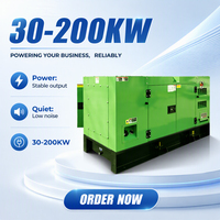 Offre Spéciale Groupe Électrogène Diesel Industriel 40kw 50kw 80kw 100kw 100kVA 150kVA 200kVA Triphasé 50Hz