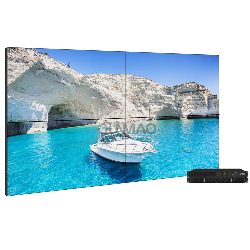 2024 Venda imperdível HD 4K 55/65 Polegada tela de toque LCD emenda tela LED tela LCD sala de reuniões