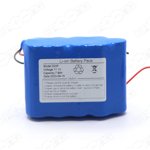 UNIS Customized 3S 11.1V <strong>10000Mah</strong> Lithium <strong>Battery</strong> Pack 3S3P 11.1V 7800Mah <strong>Lipo</strong> <strong>Battery</strong> for Airsoft Premium Lithium Ion Pack - Product Image 2