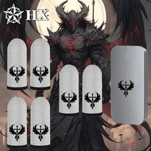 Du bout des doigts en tissu argenté, absorbant la sueur et antidérapant, empêche les contacts accidentels, un must pour les jeux mobiles e-sports - Product Image 1