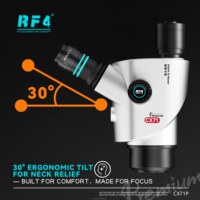 Machine d'essai d'impact trinoculaire RF4 CX71P-FO24 à grossissement continu, conception anti-fatigue, haute précision, métal, LED