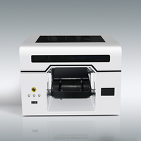 Printer UV Otomatis Penuh QY A3 DTF Baru dengan Kepala Cetak DX7, Penentuan Posisi Visual, Multiwarna 30x40CM 220V/110V, Garansi 1 Tahun