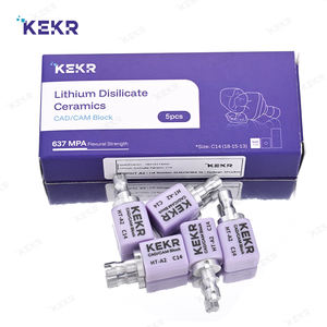 Blocco in Vetroceramica al Disilicato di Litio KEKR C14 per Fresatura CAD/CAM di Corone e Faccette Dentali - Product Image 3