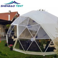 6m 8m 10m 12m dôme géodésique tente structure fête mariage glamping dôme tente à vendre