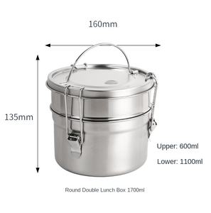 DFL01 Accesorios, Contenedor de Almacenamiento de Alimentos, Lonchera de Doble Capa, Lonchera Bento para Adultos y Niños con Válvula de Aire - Product Image 4