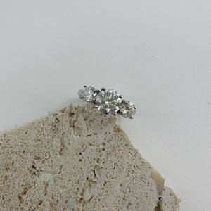 Новое поступление, муассанитовые кольца, 925 стерлингового серебра, лабораторное регулируемое муассанитовое обручальное кольцо, ювелирные изделия для женщин - Product Image 2