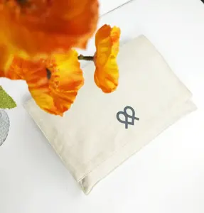 Eco Friendly Cotton Linen Envelope Cloth Packaging Dust Bags For Handbag Envelope Cotton Gift