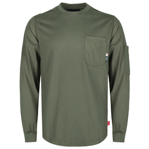 Camisa Henley de <span class=keywords><strong>Manga</strong></span> <span class=keywords><strong>Larga</strong></span> Ligera y Resistente al Fuego para <span class=keywords><strong>Hombre</strong></span>, Ropa de Trabajo Ignífuga para Trabajadores de la Construcción - Product Image 1