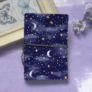 Carnet <span class=keywords><strong>de</strong></span> bureau A6 fait à la main 80 feuilles remplaçables papier vintage épais parfait pour les adultes <span class=keywords><strong>de</strong></span> <span class=keywords><strong>travail</strong></span> avec des feuilles <span class=keywords><strong>de</strong></span> palmier dans divers - Product Image 2