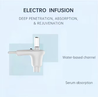 Nouveautés : Appareil de beauté non invasif 2-en-1 pour microdermabrasion à jet d'eau et peeling cutané