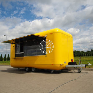 Remolques de Comida Personalizados OEM 2025, Cocina Móvil, Camión de Comida Rápida Totalmente Equipado, Carrito de Comida con Ruedas para Café y Helados - Product Image 4