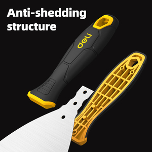 <span class=keywords><strong>Spatule</strong></span> à mastic en acier inoxydable Deli EDL-HD1, lame <span class=keywords><strong>de</strong></span> nettoyage, grattoir, truelle, <span class=keywords><strong>spatule</strong></span>, manche recouvert, confort et haute qualité - Product Image 6
