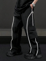 Fabricante chino Pocket Cargo Street Style Moda Pantalones informales para estilo relajado