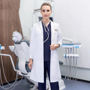 Uniforme médical personnalisé antistatique blanc de haute qualité blouse d'hôpital blouse de laboratoire uniformes d'hôpital gommages médicaux unisexe - Product Image 4