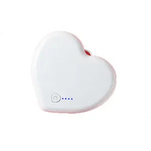 Heart shape power bank for 5200mAh backup battery molile phone powerbank