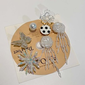 Clips et breloques de luxe faits main en perles pour chaussures, accessoires de chaussures DIY style coréen Dongdaemun pour Mary Jane, ballerines - Product Image 5