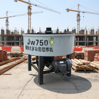 Mélangeur vertical à bouche plate pour béton HangTong Construction, grande capacité, haute efficacité, puissance moteur 3-15 kW, en stock