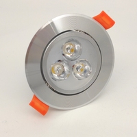 Spots encastrés LED ronds pour intérieur, 5W, 7W, 10W, 15W, 25W, panneau lumineux commercial pour plafond