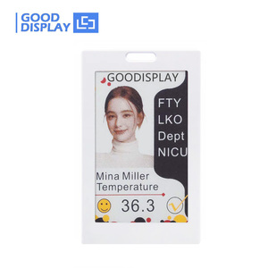 GooDisplay ป้ายดิจิทัล E-Ink ขนาด 3.7 นิ้ว กันน้ำ รองรับ NFC ปรับแต่งได้ ใช้เป็นบัตรประจำตัวสำหรับการประชุม รองรับการอัปเดตหน้าจอได้มากกว่า 1 ล้านครั้ง - Product Image 1