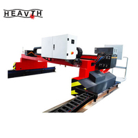 MS-3B 3000x8000mm portique lourd flamme droite Plasma CNC contrôle découpeuse métal acier inoxydable acier au carbone