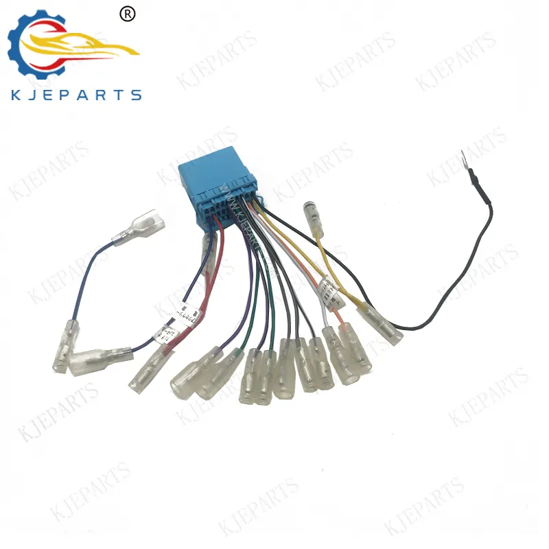 Arnés de cableado completo de cable de 20 pines OEM de fábrica con terminales de bala para bobinadora de ventana de coche Hondas Suzukis