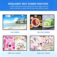 AWSTOUCH Pantalla LCD Digital de Señalización para Colgar en la Pared de 22-100 Pulgadas, Pantalla Publicitaria 4K, Compatible con OEM ODM, Carcasa y Software Personalizados