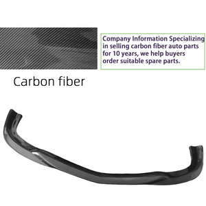 ลิ้นหน้าคาร์บอนไฟเบอร์แท้ทรง AMG สำหรับรถเบนซ์ C-Class W204 4 ประตู/2 ประตู ปี 2007-2014 - Product Image 5
