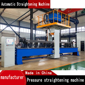 Máquina Enderezadora de Tubos Cuadrados <span class=keywords><strong>CNC</strong></span> Automática con Corrección de Flexión, con Motor para Tubos, Barras, Alambre, Prensa Hidráulica - Product Image 3