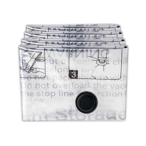 Sacs de <span class=keywords><strong>rangement</strong></span> <span class=keywords><strong>sous</strong></span> <span class=keywords><strong>vide</strong></span> avec valve pliable comprimée Économies d'espace Chiffon de grande taille pour couvre-serviettes - Product Image 4