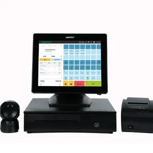 Hbapos Ml200 Automatische Touchscreen Kassamachine Alles In Één Pos-Systemen Voor Kleine Bedrijven.