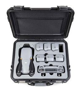 Caja de herramientas de carcasa dura impermeable multifuncional al por mayor de muestra gratis para Dron con bolsillo de malla Eva Estuche rígido de transporte - Product Image 1