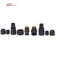 Connecteur de signal et de données électrique multipin LLT M16 12 broches 5A IP68 mâle-femelle 6 7 8 9 10 11 broches