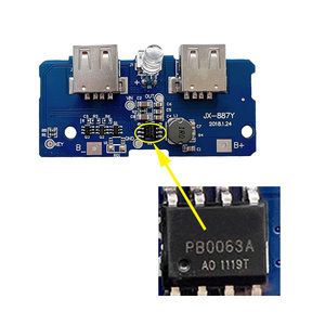 Módulo de Protección y Aumento de Carga para Batería Única 18650 OKY3501-9, Salida de 5V 2A, Kit de Carga DIY con Micro USB - Product Image 6