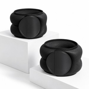 Pesas de Silicona Marrón Personalizadas OEM para Muñecas y Tobillos, Ajustables, para Hombres y Mujeres, Brazaletes con Peso para Entrenamiento en Casa - Product Image 4