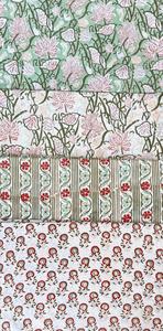 Tela de Algodón Sólida Estampada a Mano, Tejido Textil LEGACY FABRICS de Peso Medio para Decoración del Hogar, Bolsos, Vestidos, Kurta, Trajes, Dupatta y Costura - Product Image 3