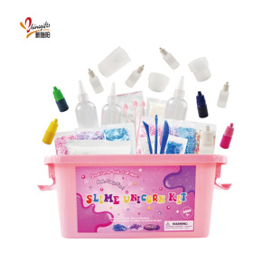Vente chaude usine : Kit de fabrication de slime coloré aux fruits pour enfants, boîte de jouets pour filles, pour créer des slime fous - Product Image 1
