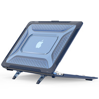 Étui de protection robuste et résistant avec pare-chocs en TPU pour MacBook air 13 pouces 2018 2020 A2337 M1 A2179 A1932