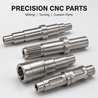 Pièces métalliques CNC en acier inoxydable sur mesure, fraisage de précision pour service de fabrication et d'usinage